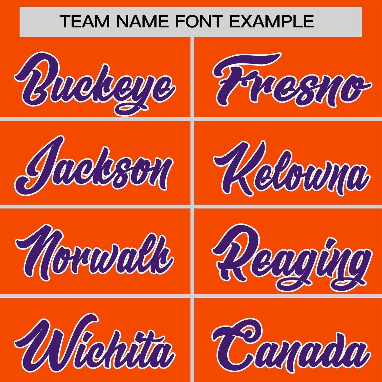 Custom Orange Purple White Crew Neck Personalized Raglan Sleeve Performance T-shirt