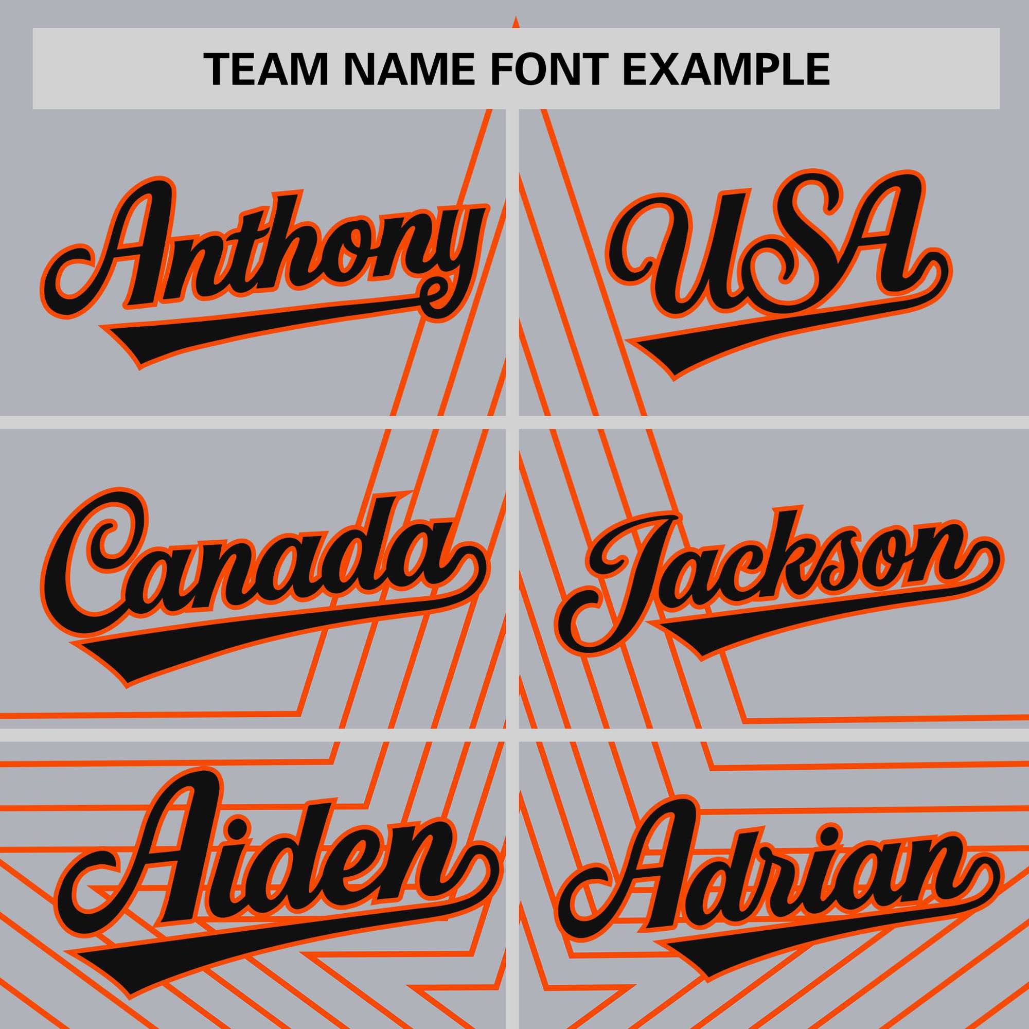 Custom Gray Orange Personalized Star Pattern Raglan Sleeves Performance T-Shirt