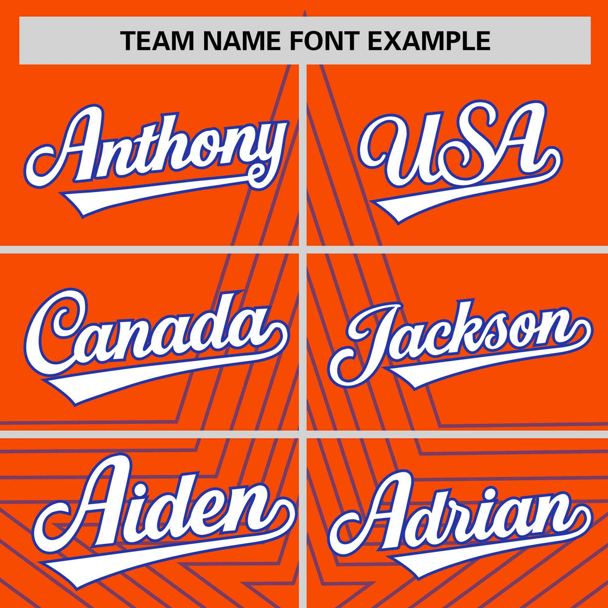 Custom Orange Royal Blue Personalized Star Pattern Raglan Sleeves Performance T-Shirt