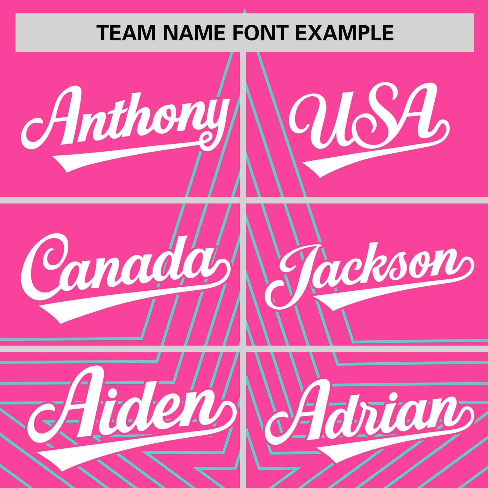 Custom Pink Bright Green Personalized Star Pattern Raglan Sleeves Performance T-Shirt