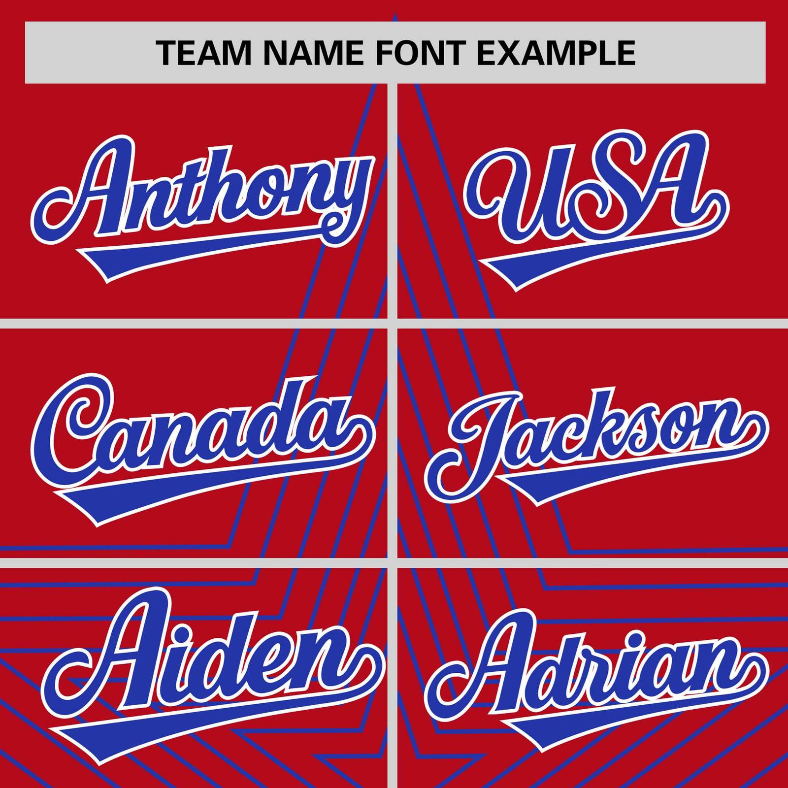 Custom Red Royal Blue Personalized Star Pattern Raglan Sleeves Performance T-Shirt