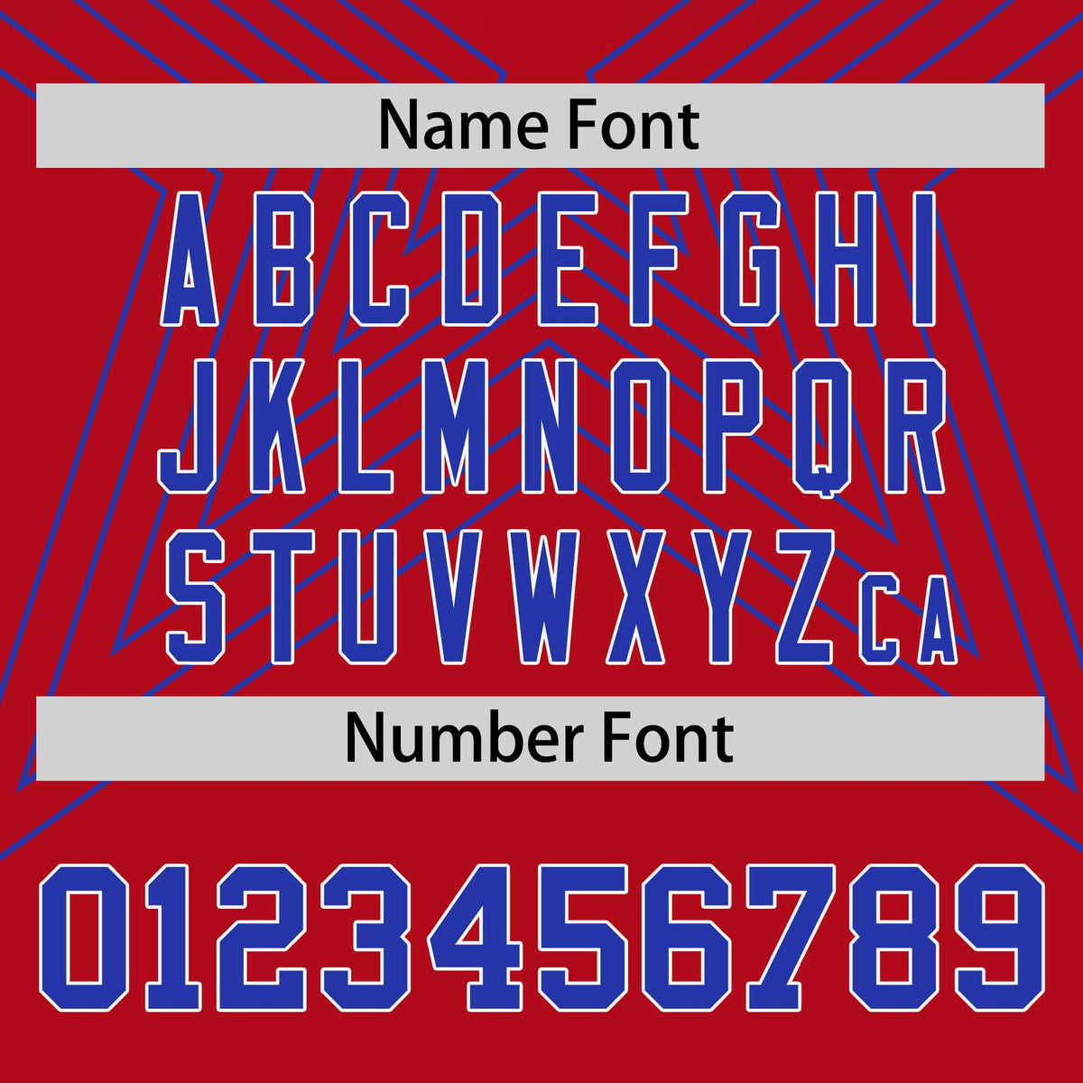 Custom Red Royal Blue Personalized Star Pattern Raglan Sleeves Performance T-Shirt