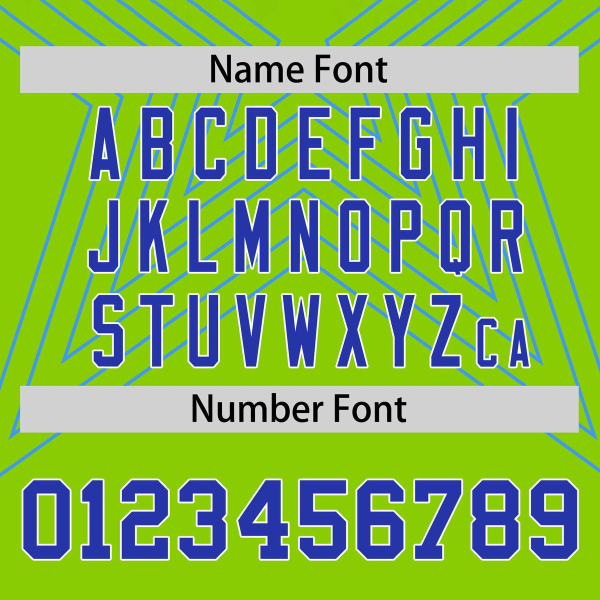 Custom Neon Green Powder Blue Personalized Star Pattern Raglan Sleeves Performance T-Shirt