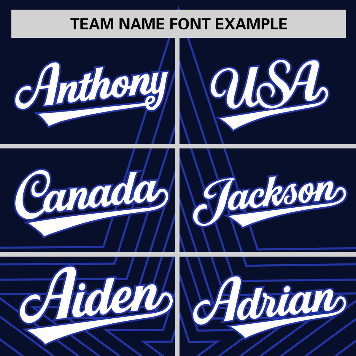 Custom Navy Royal Blue Personalized Star Pattern Raglan Sleeves Performance T-Shirt