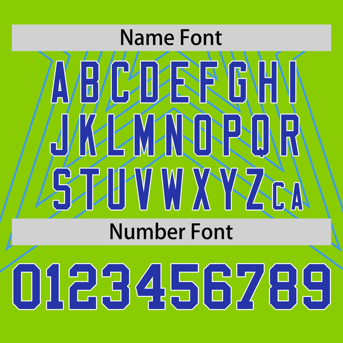 Custom Neon Green Powder Blue Personalized Star Pattern Raglan Sleeves Performance T-Shirt