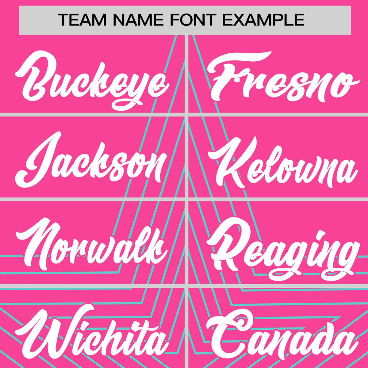 Custom Pink Bright Green Personalized Star Pattern Raglan Sleeves Performance T-Shirt