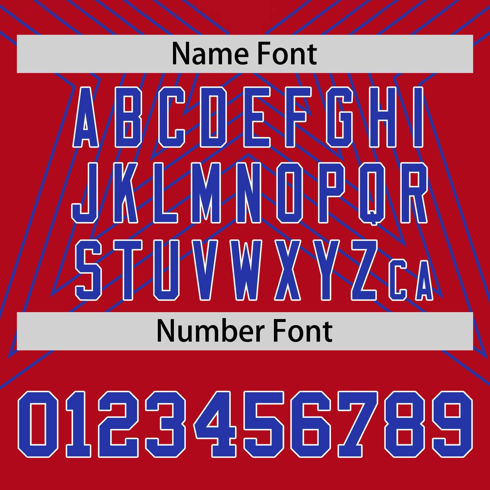 Custom Red Royal Blue Personalized Star Pattern Raglan Sleeves Performance T-Shirt