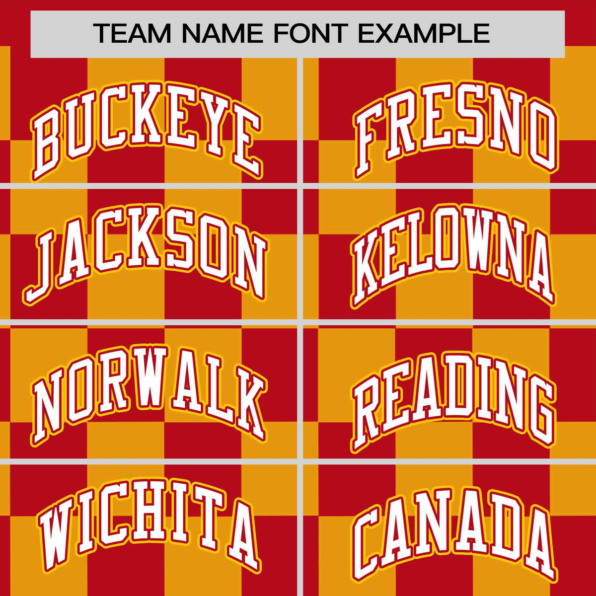 Custom Red Yellow Crew neck Plaid Pattern Personalized Performance T-Shirt