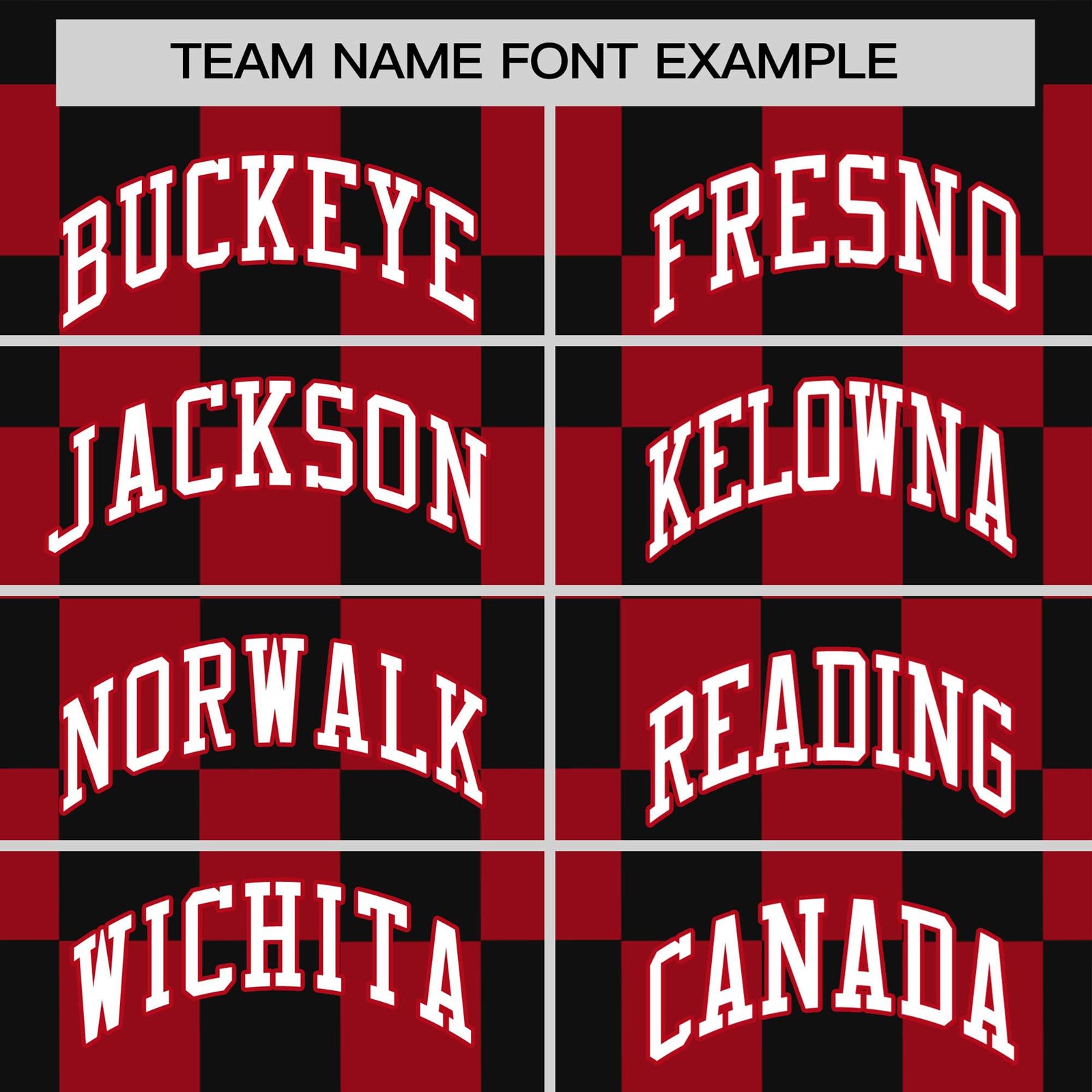 Custom Black Red Crew neck Plaid Pattern Personalized Performance T-Shirt