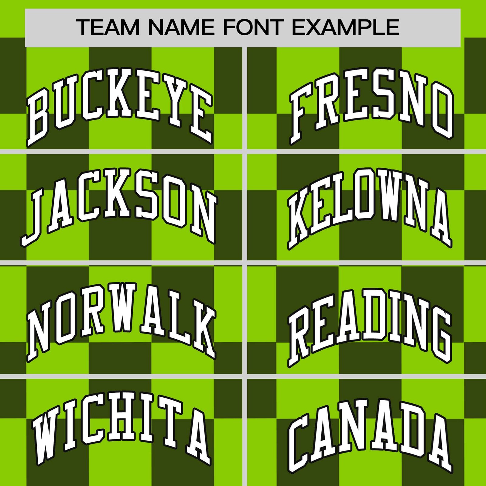 Custom Neon Green Navy Crew neck Plaid Pattern Personalized Performance T-Shirt