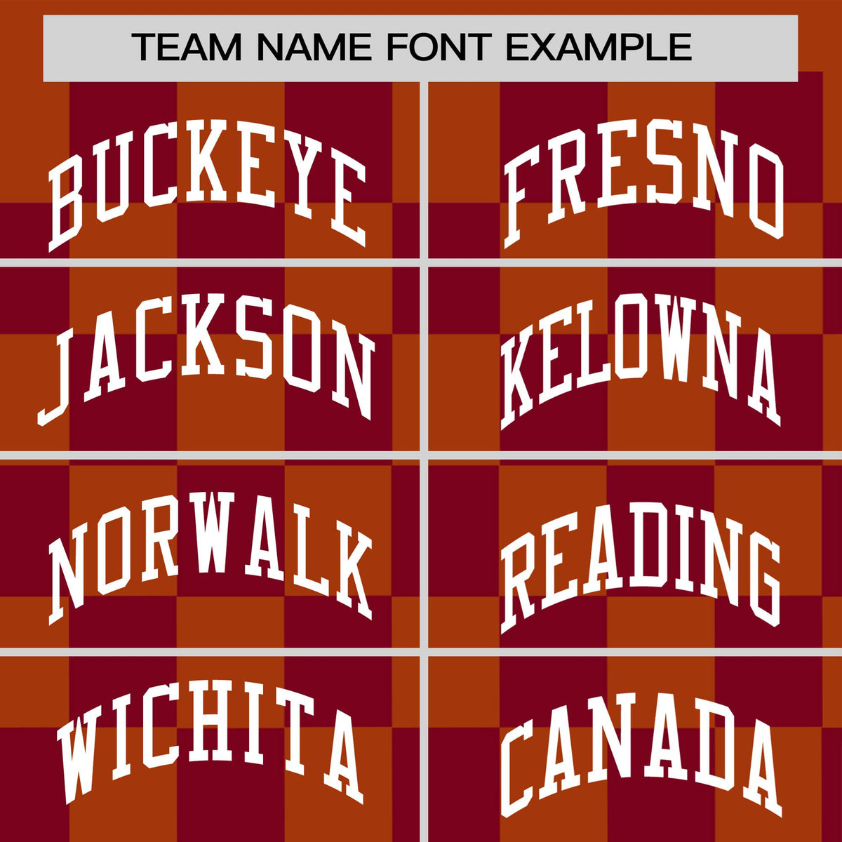 Custom Munsell Crimson Crew neck Plaid Pattern Personalized Performance T-Shirt