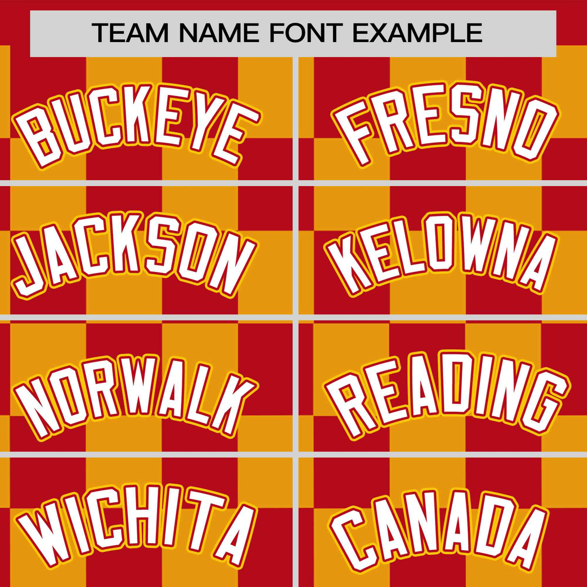 Custom Red Yellow Crew neck Plaid Pattern Personalized Performance T-Shirt