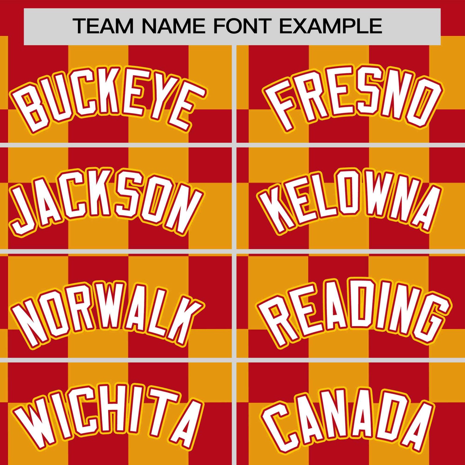 Custom Red Yellow Crew neck Plaid Pattern Personalized Performance T-Shirt