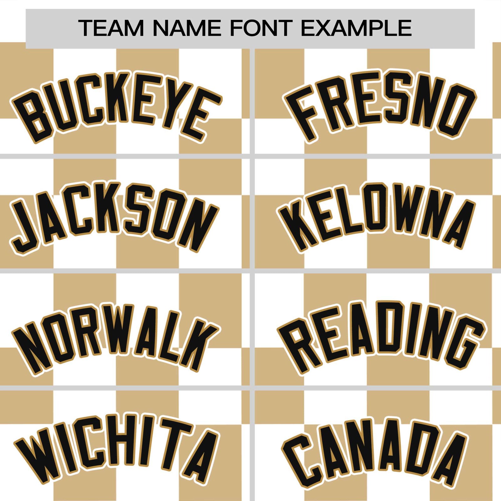Custom White Old Gold Crew neck Plaid Pattern Personalized Performance T-Shirt