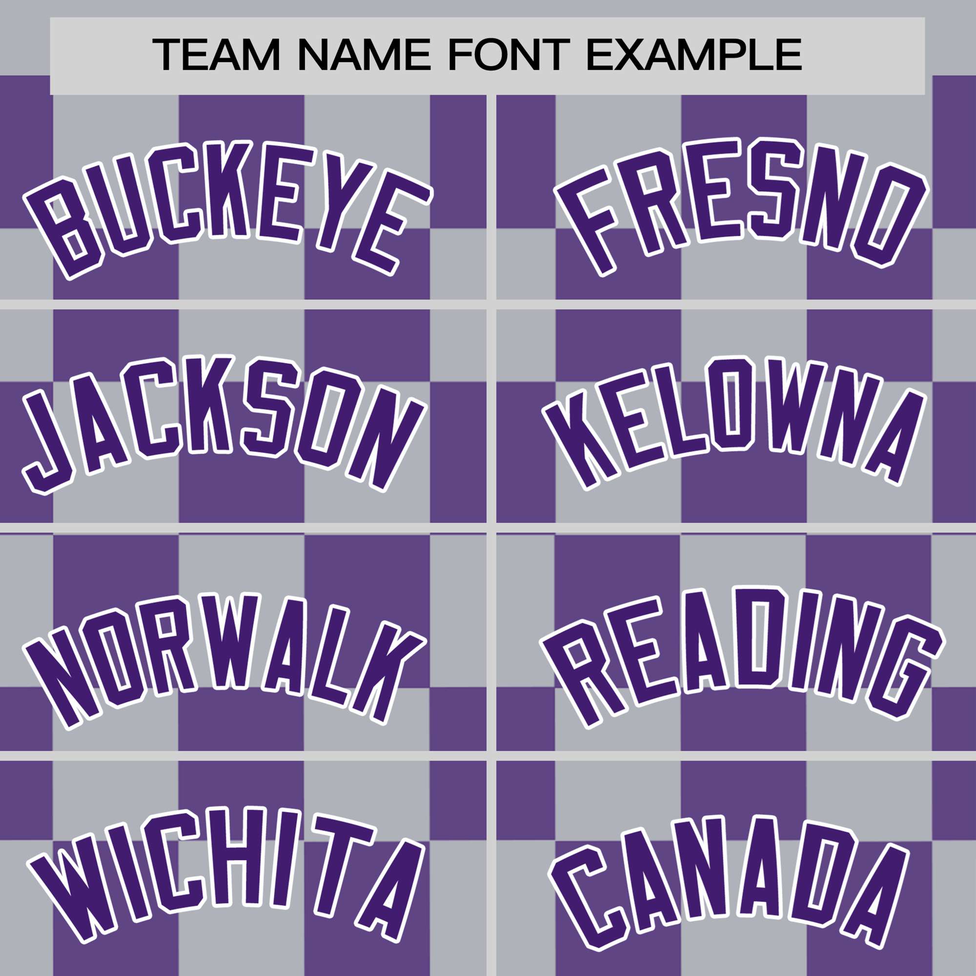 Custom Gray Purple Crew neck Plaid Pattern Personalized Performance T-Shirt
