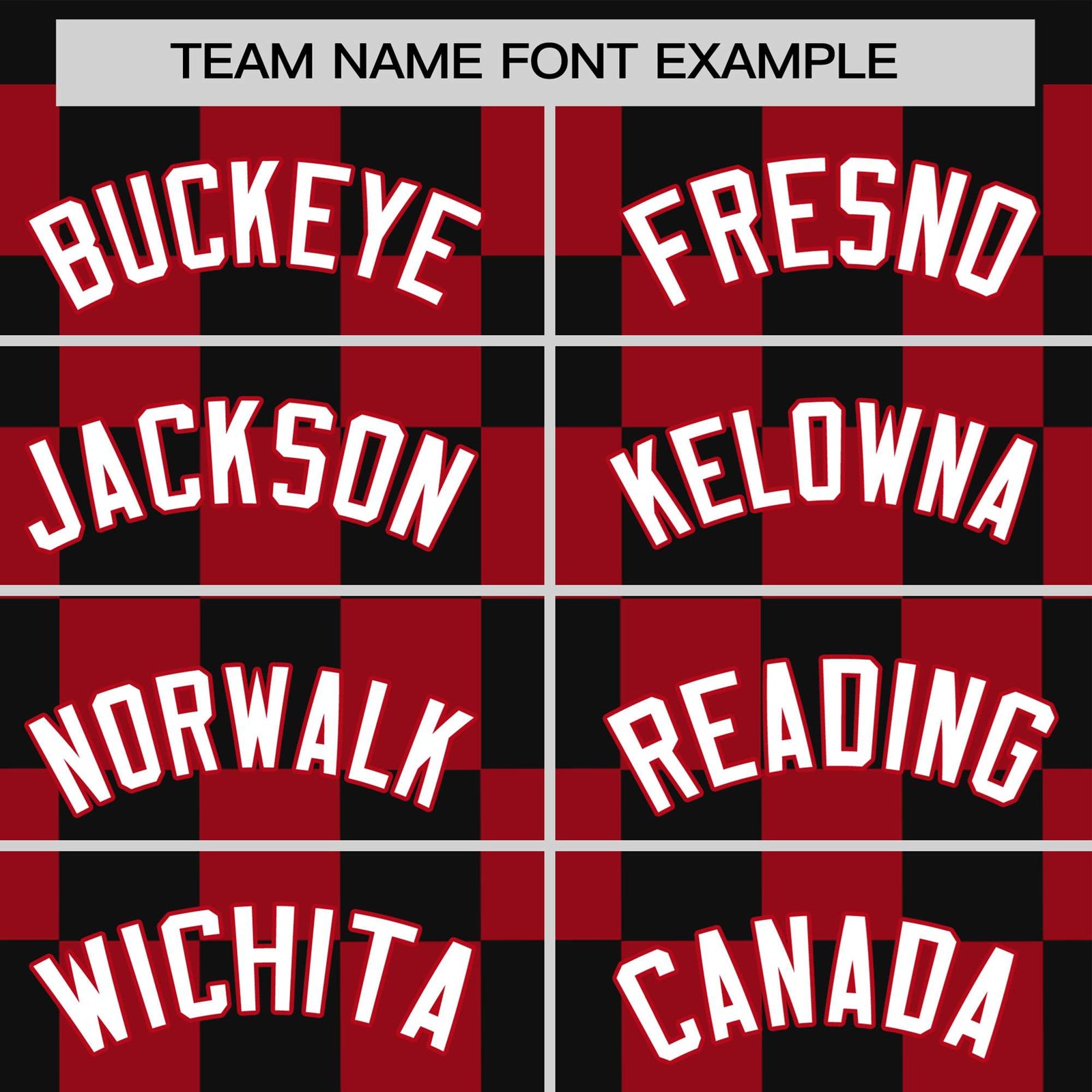 Custom Black Red Crew neck Plaid Pattern Personalized Performance T-Shirt