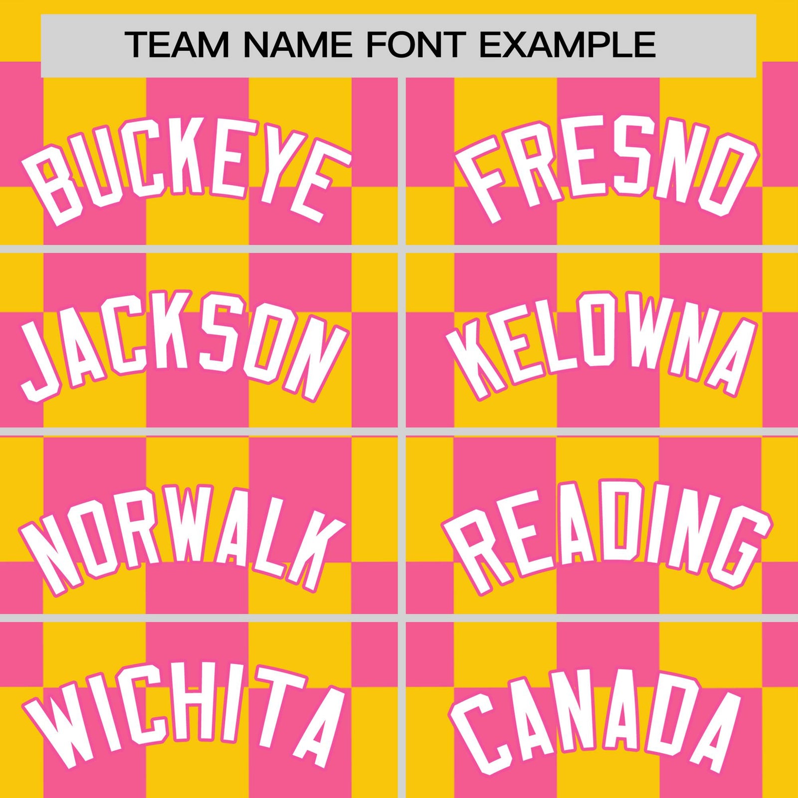 Custom Gold-01 Pink Crew neck Plaid Pattern Personalized Performance T-Shirt