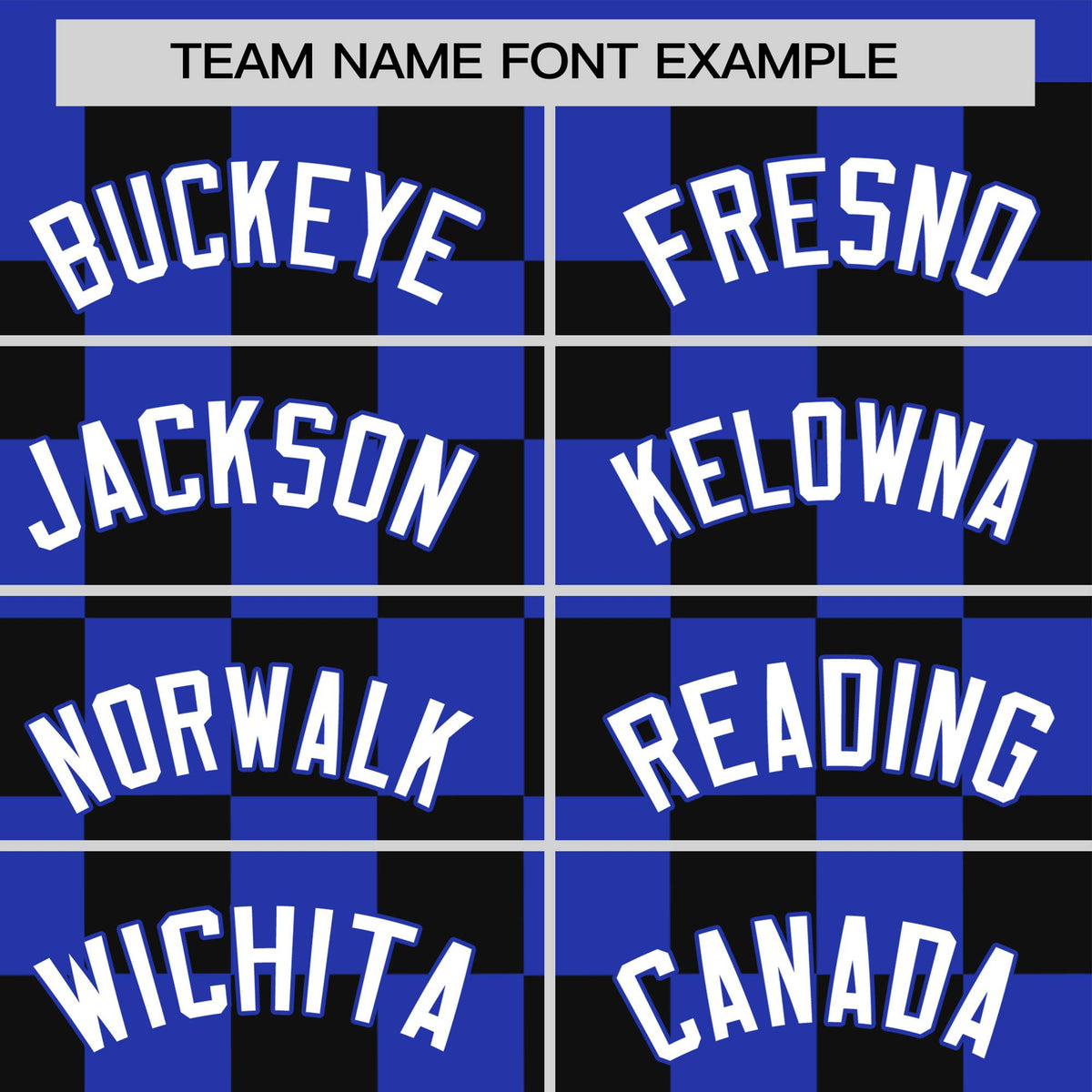 Custom Royal Blue Orange Crew neck Plaid Pattern Personalized Performance T-Shirt