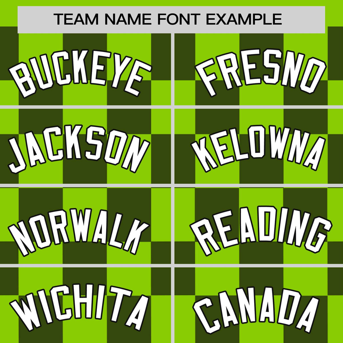 Custom Neon Green Navy Crew neck Plaid Pattern Personalized Performance T-Shirt