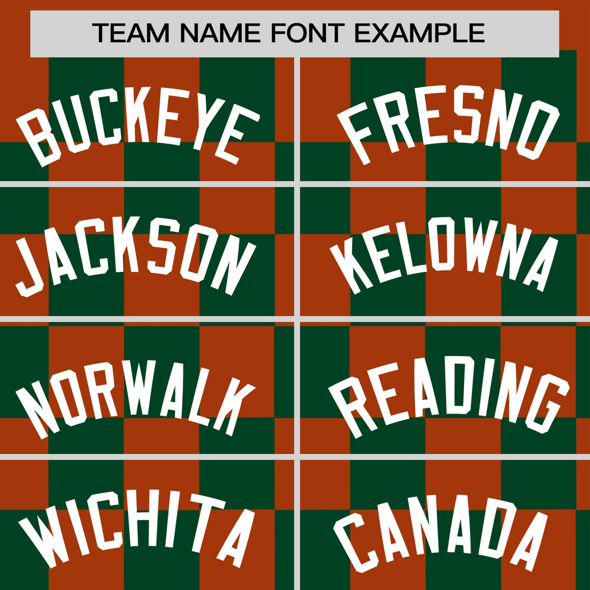 Custom Munsell Green Crew neck Plaid Pattern Personalized Performance T-Shirt