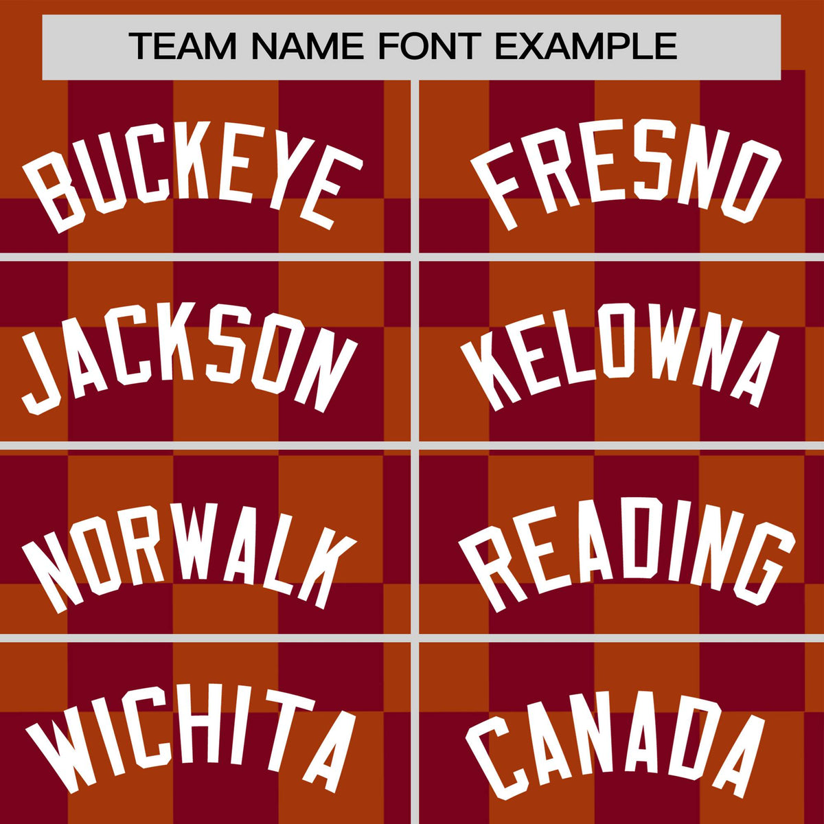 Custom Munsell Crimson Crew neck Plaid Pattern Personalized Performance T-Shirt