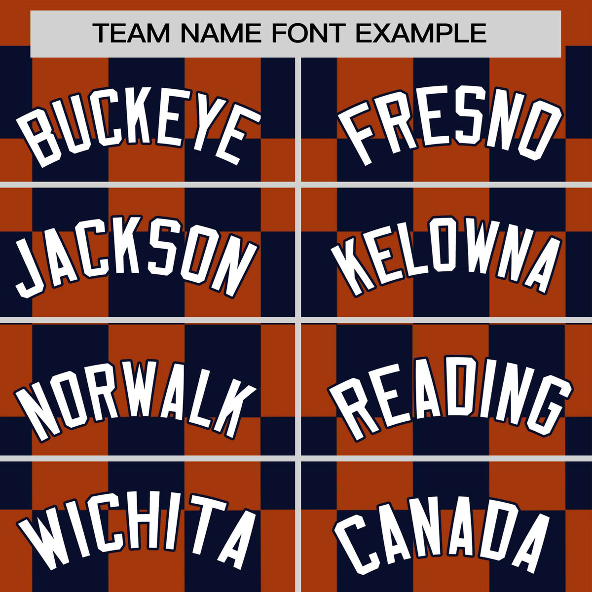 Custom Munsell Navy Crew neck Plaid Pattern Personalized Performance T-Shirt