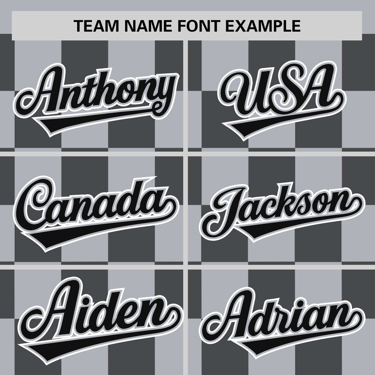 Custom Gray Black Crew neck Plaid Pattern Personalized Performance T-Shirt