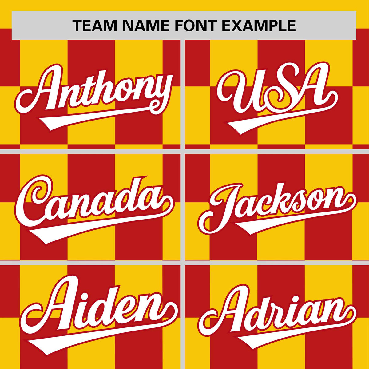 Custom Gold-01 Red Crew neck Plaid Pattern Personalized Performance T-Shirt