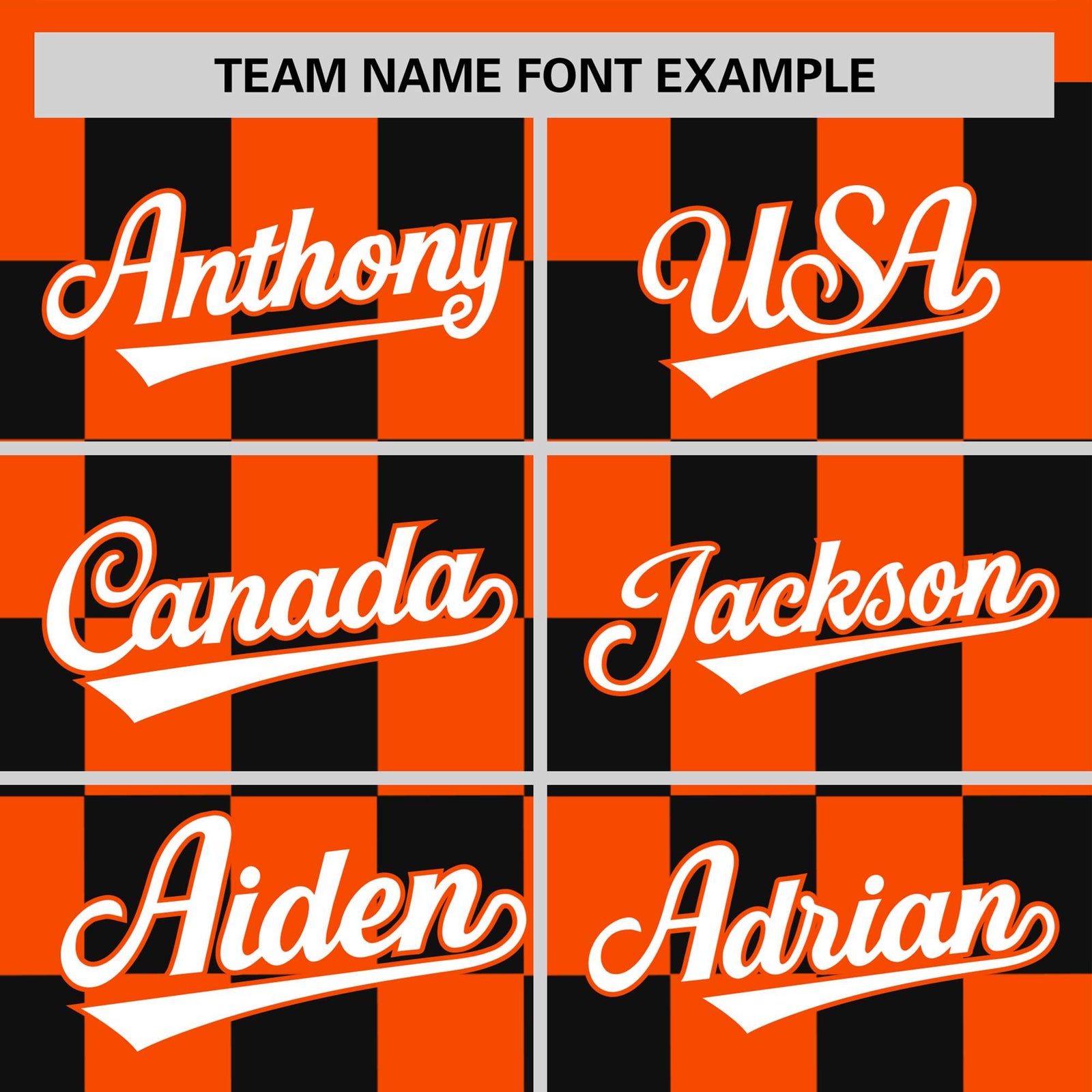 Custom Orange Purple Crew neck Plaid Pattern Personalized Performance T-Shirt