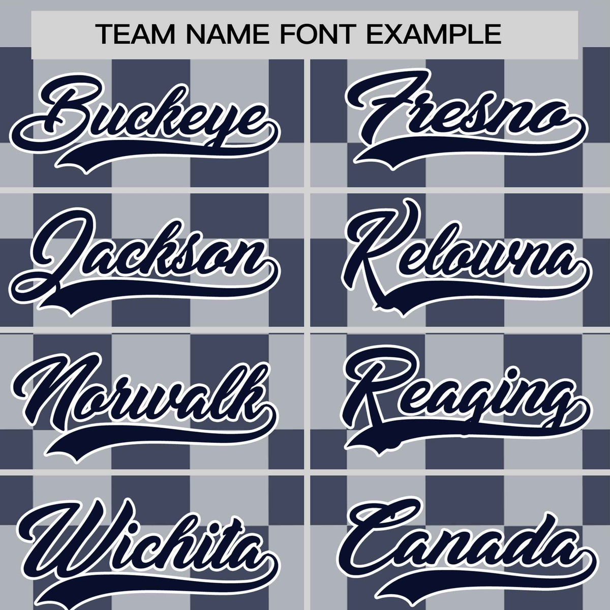 Custom Gray Navy Crew neck Plaid Pattern Personalized Performance T-Shirt