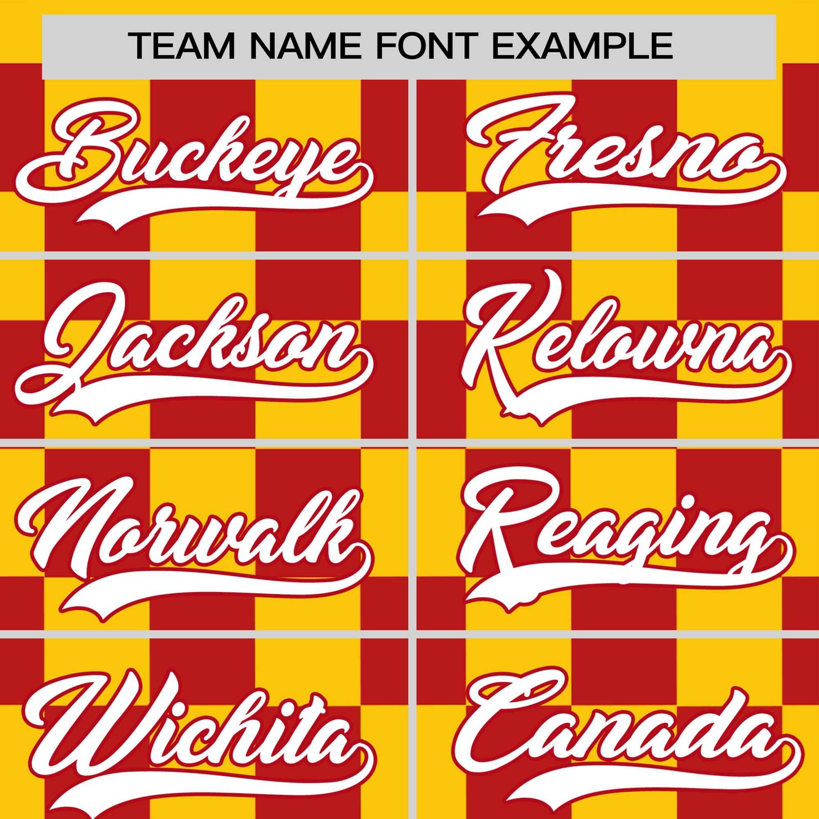 Custom Gold-01 Red Crew neck Plaid Pattern Personalized Performance T-Shirt