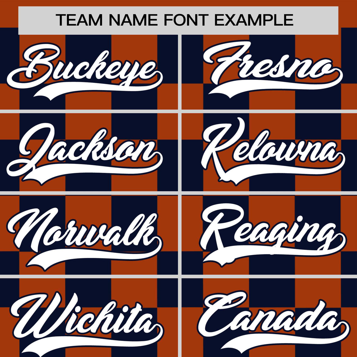 Custom Munsell Navy Crew neck Plaid Pattern Personalized Performance T-Shirt