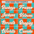 Custom Orange Aqua Crew neck Plaid Pattern Personalized Performance T-Shirt