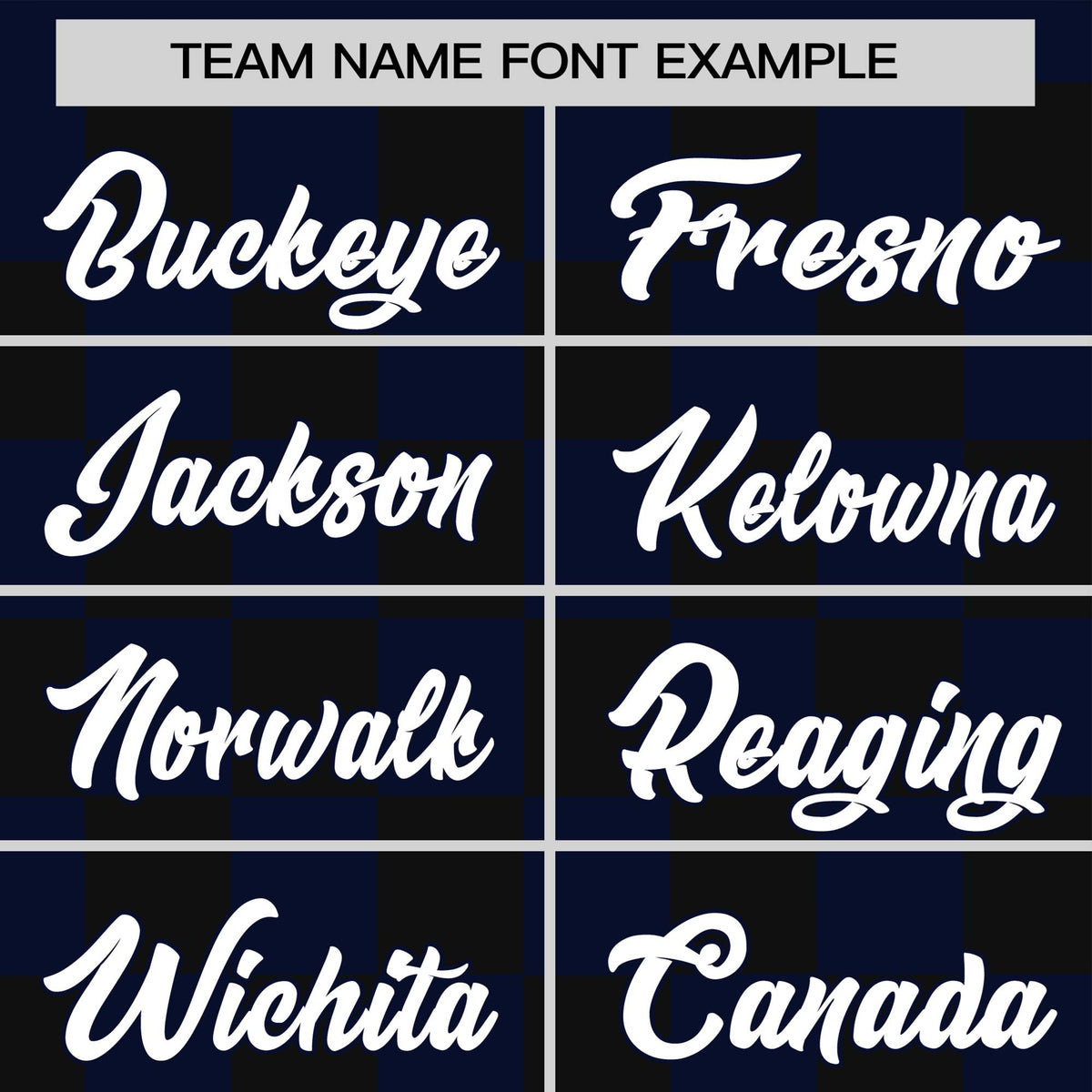 Custom Navy Powder Blue Crew neck Plaid Pattern Personalized Performance T-Shirt