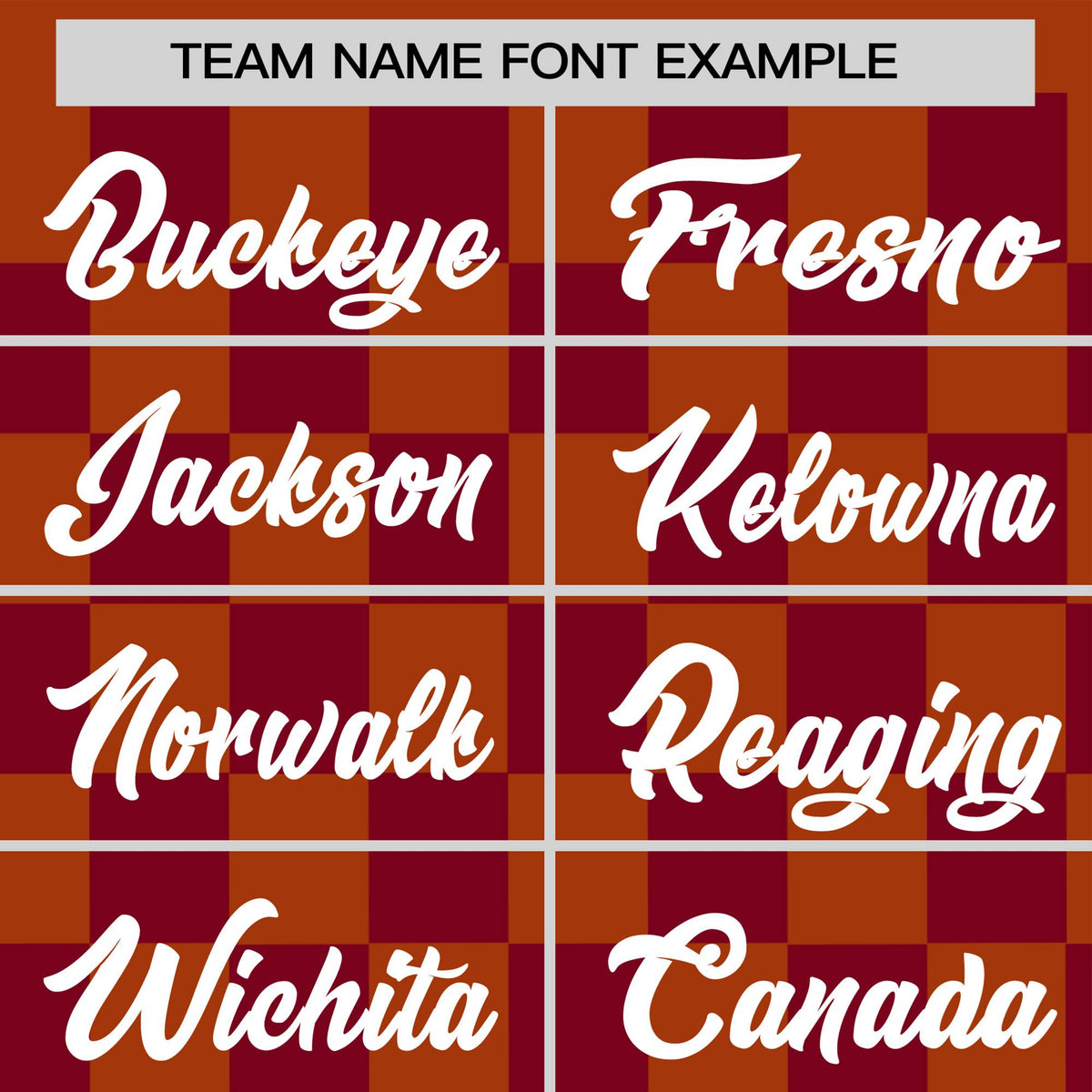 Custom Munsell Crimson Crew neck Plaid Pattern Personalized Performance T-Shirt