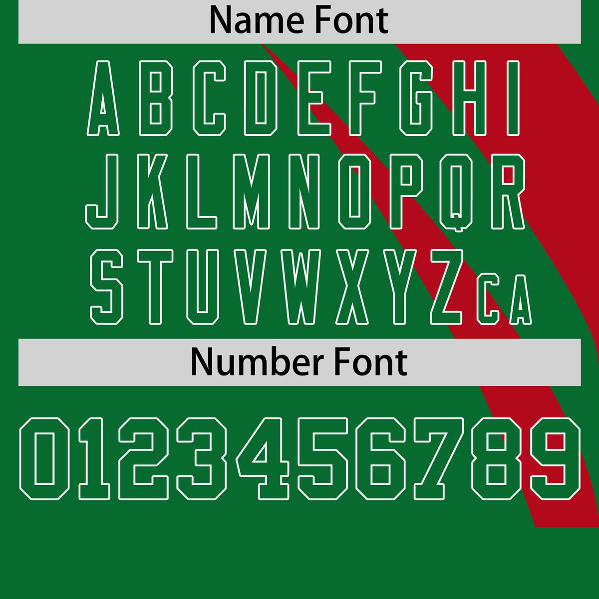 Custom Red-Kelly Green Personalized Slanting Lump Pattern Performance T-Shirt
