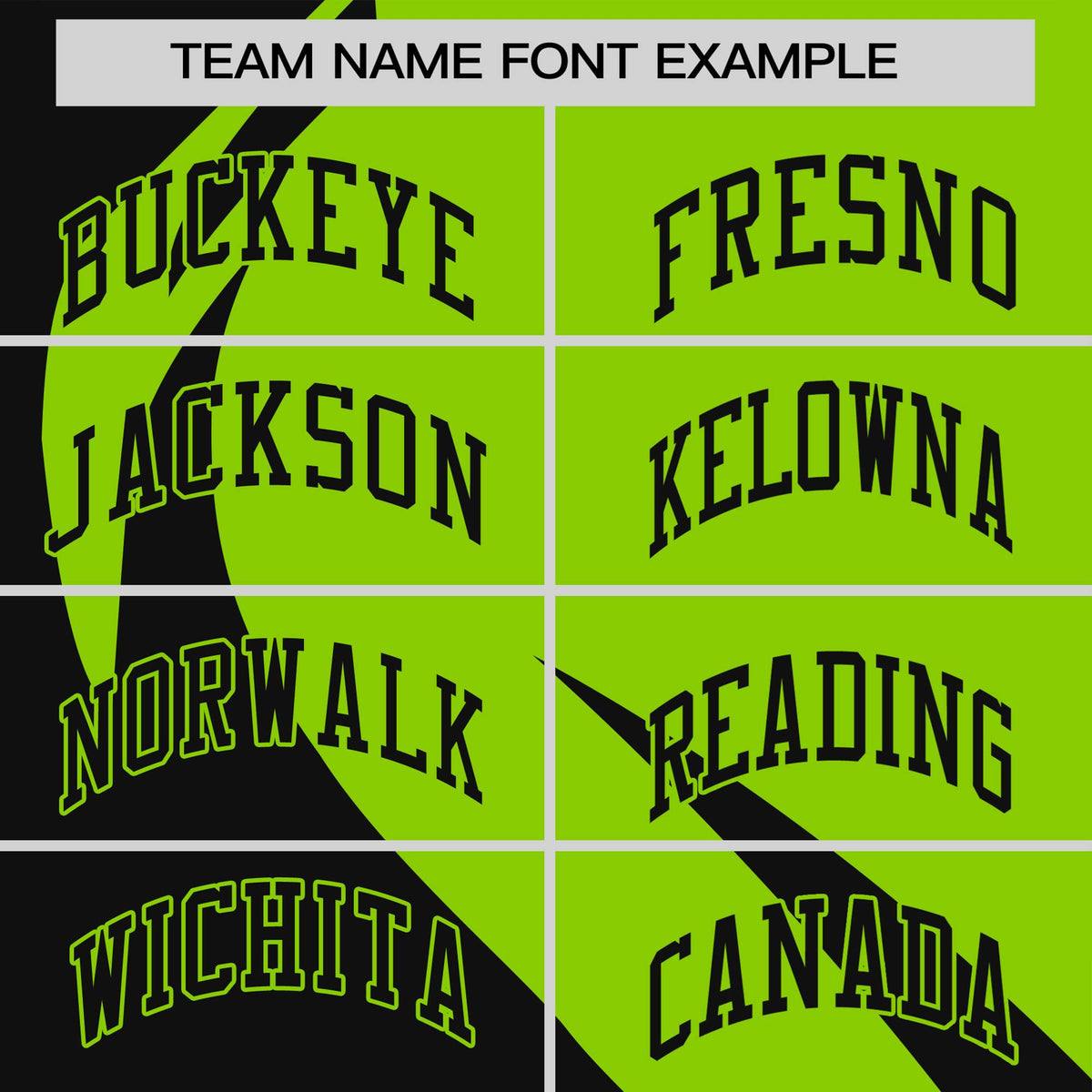 Custom Neon Green-Black Personalized Slanting Lump Pattern Performance T-Shirt