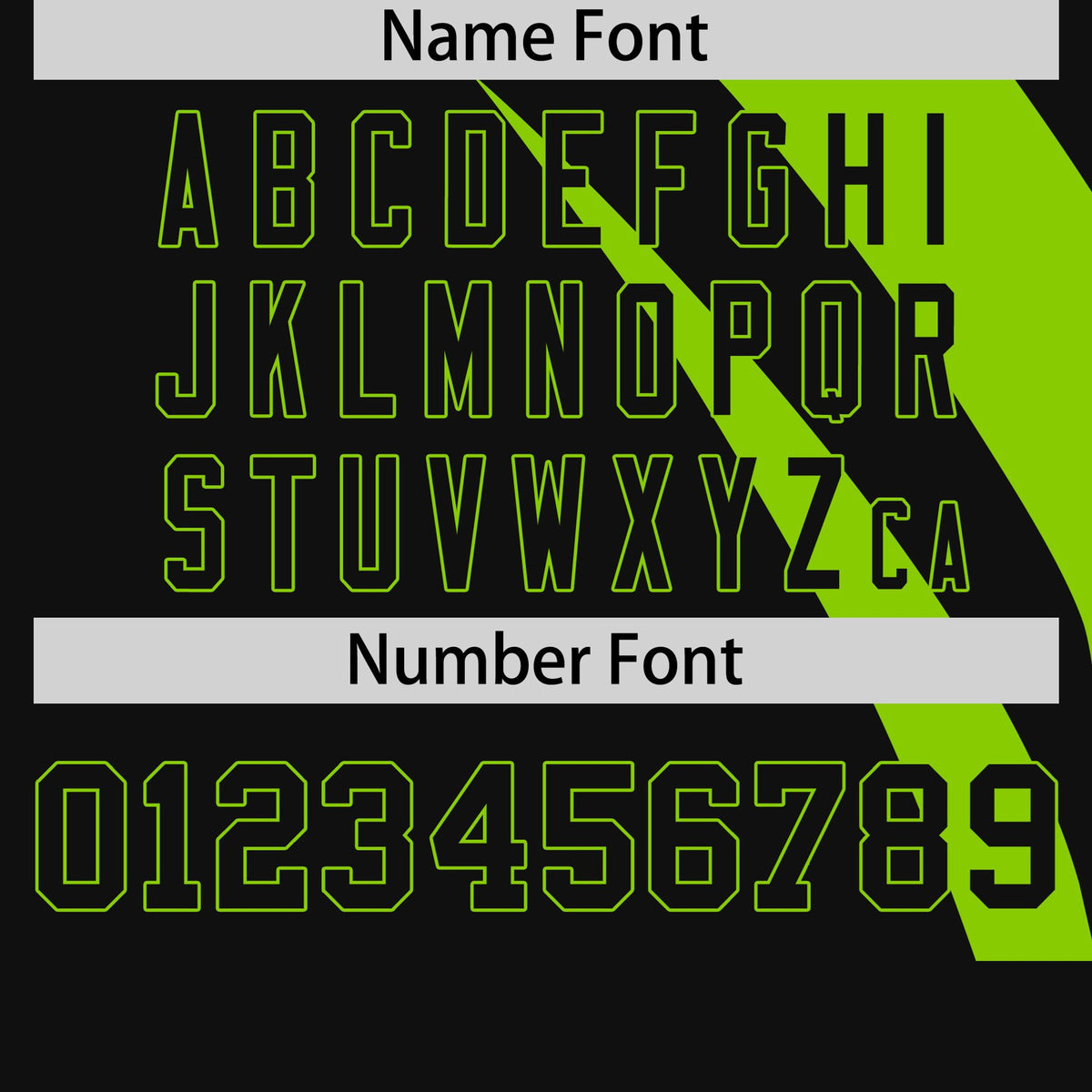 Custom Neon Green-Black Personalized Slanting Lump Pattern Performance T-Shirt