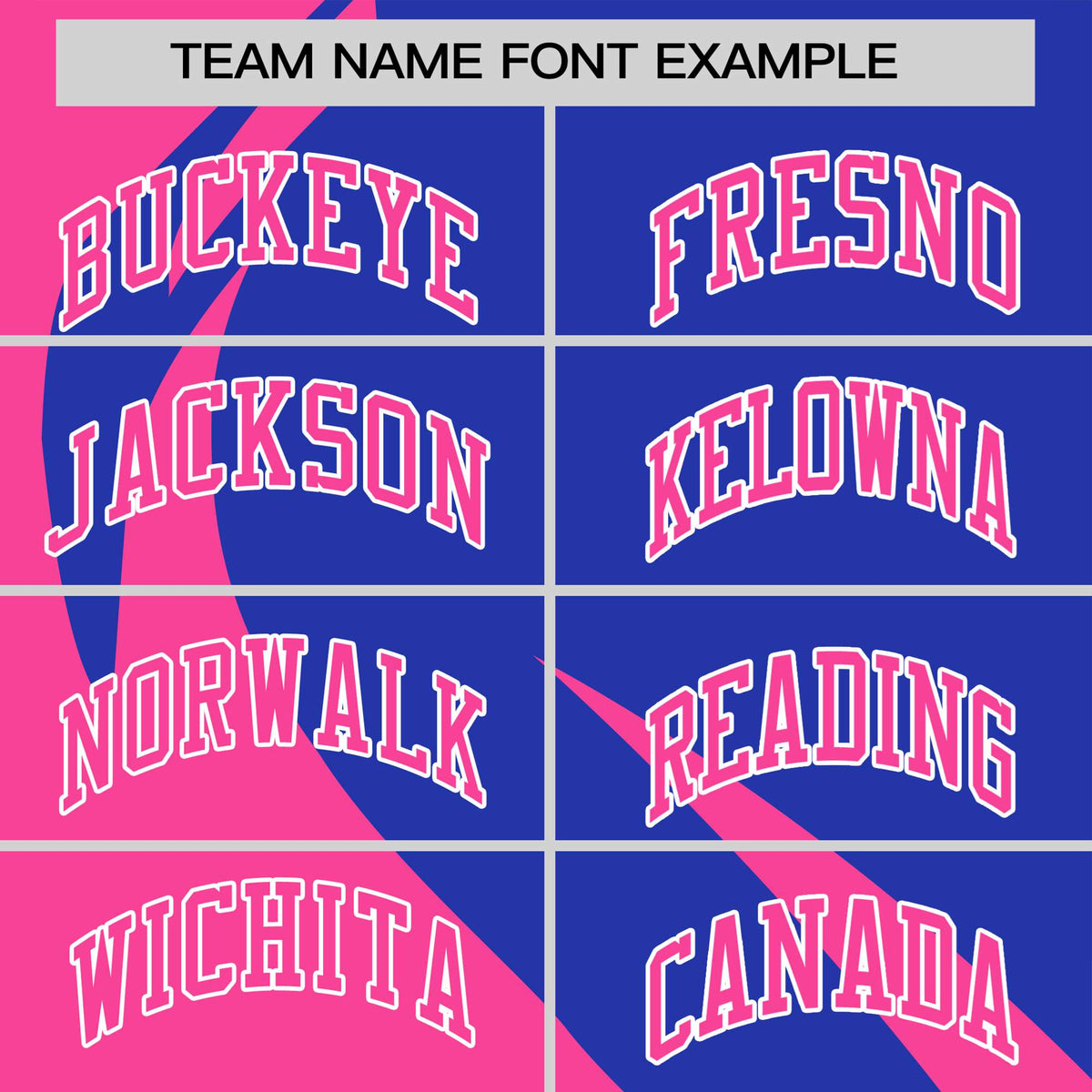 Custom Royal Blue-Pink Personalized Slanting Lump Pattern Performance T-Shirt