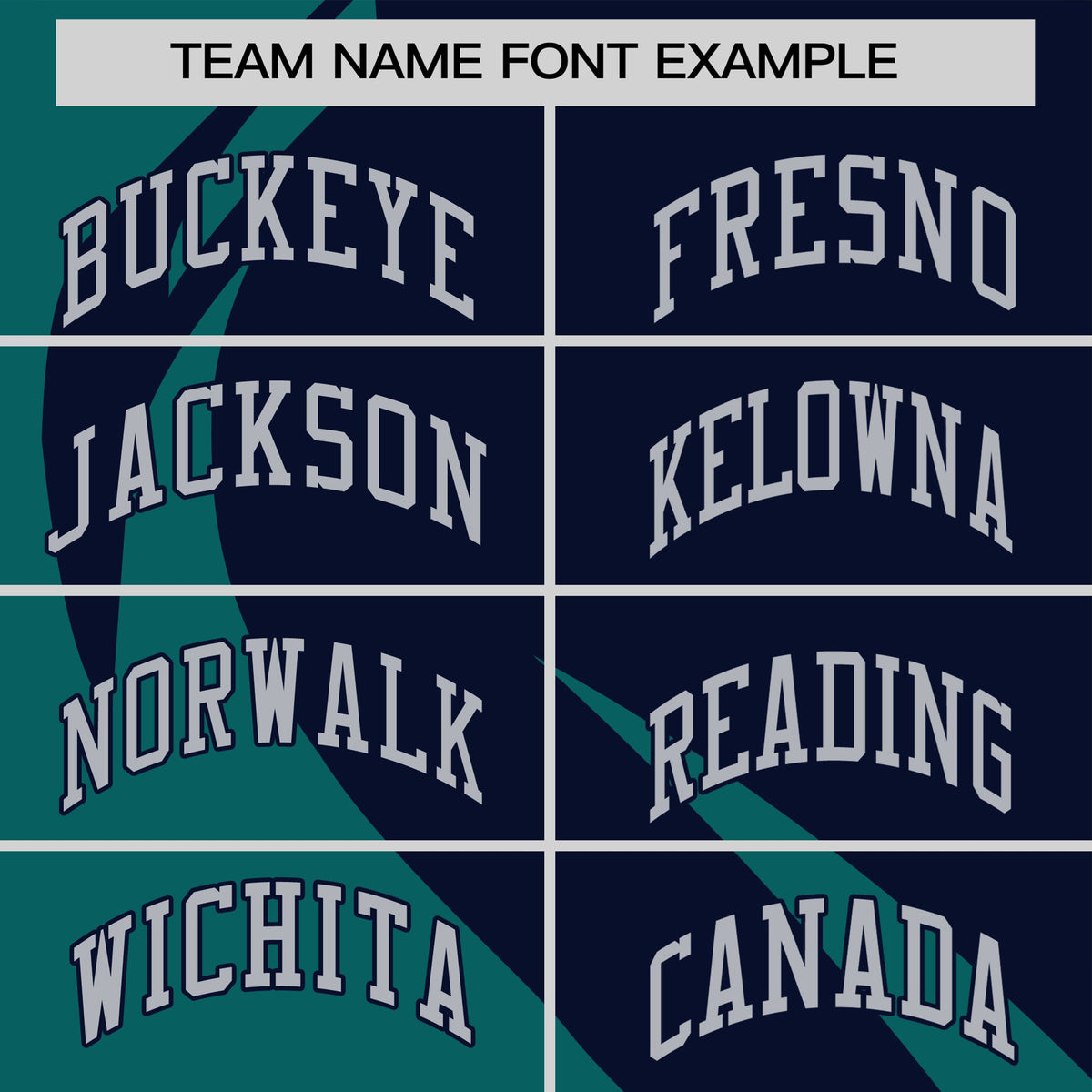 Custom Navy Aqua Personalized Slanting Lump Pattern Performance T-Shirt