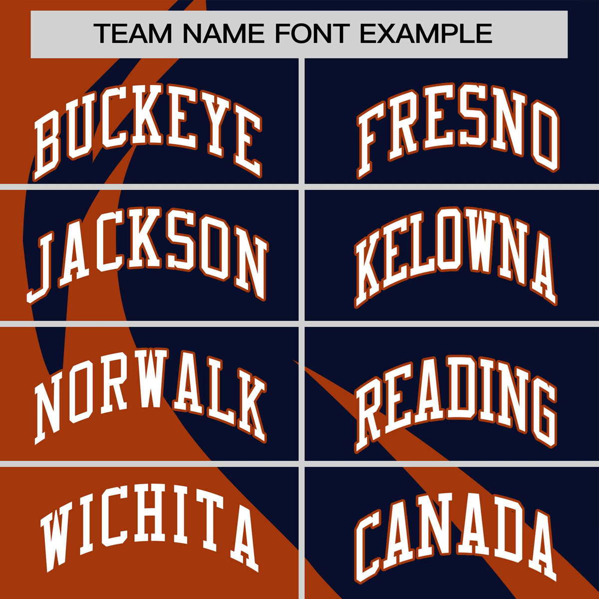 Custom Navy-Texas Orange Personalized Slanting Lump Pattern Performance T-Shirt
