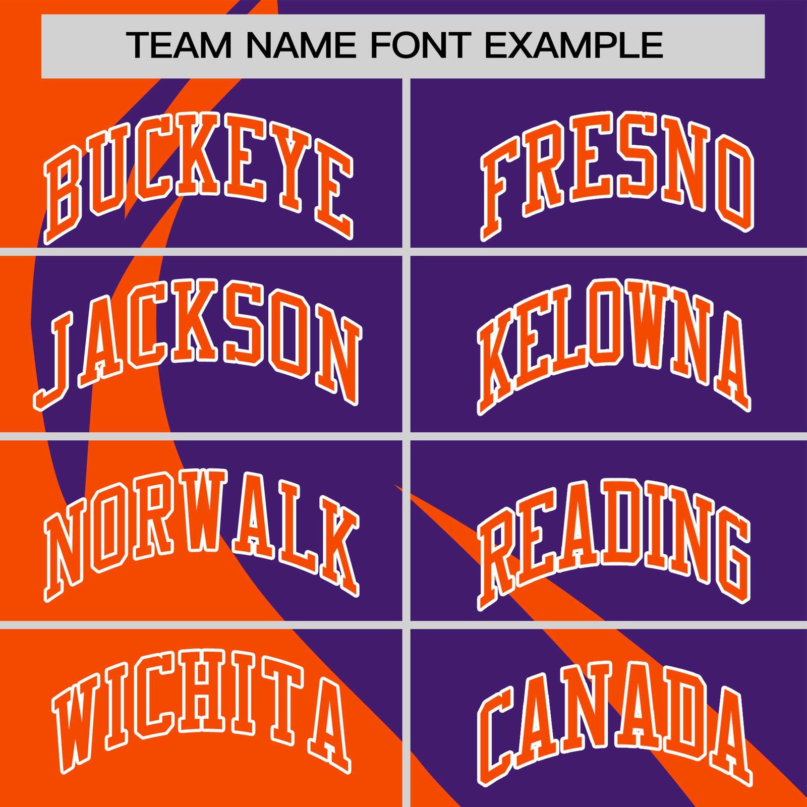 Custom Purple Orange Personalized Slanting Lump Pattern Performance T-Shirt