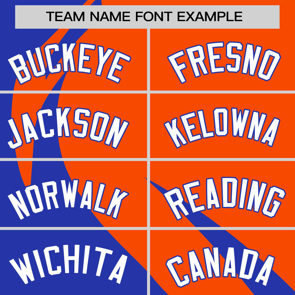 Custom Orange-Royal Blue Personalized Slanting Lump Pattern Performance T-Shirt
