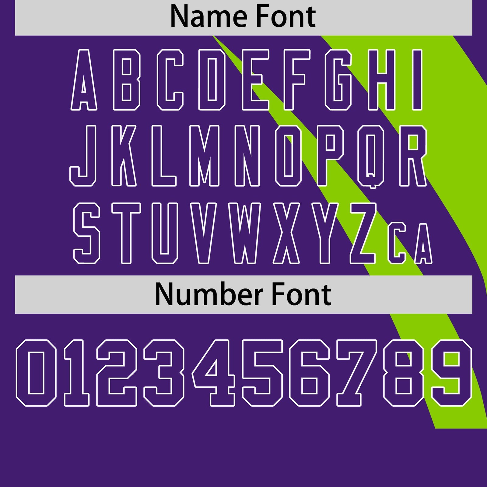 Custom Neon Green-Purple Personalized Slanting Lump Pattern Performance T-Shirt