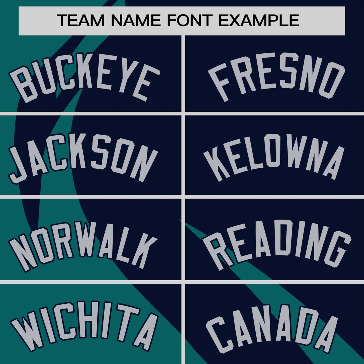 Custom Navy Aqua Personalized Slanting Lump Pattern Performance T-Shirt