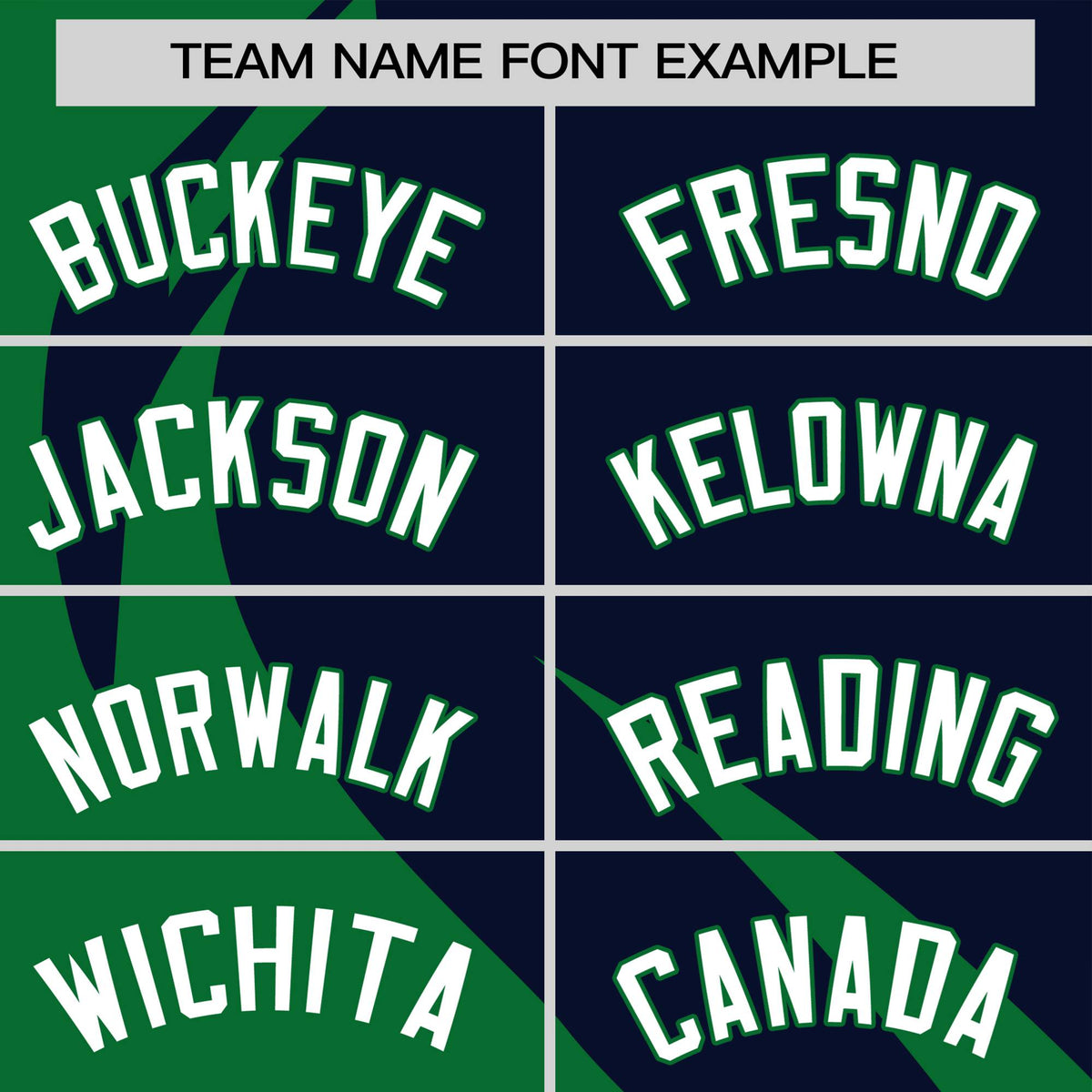 Custom Navy-Kelly Green Personalized Slanting Lump Pattern Performance T-Shirt