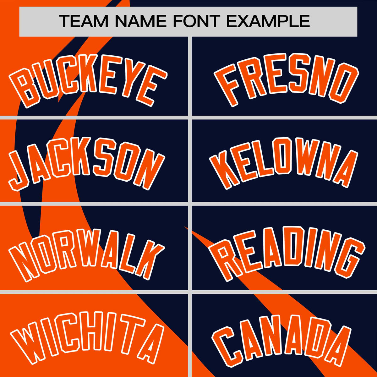 Custom Navy Orange Personalized Slanting Lump Pattern Performance T-Shirt