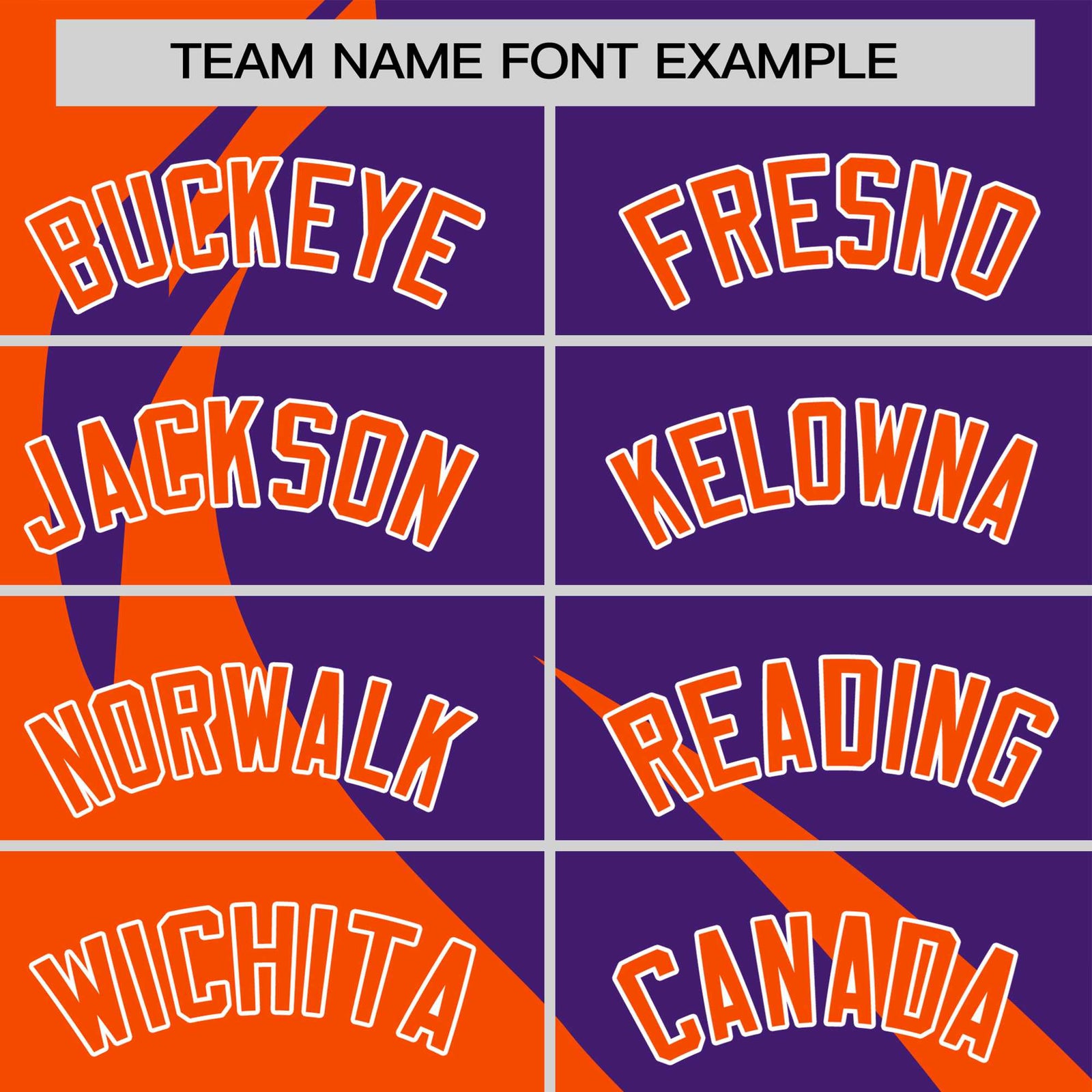 Custom Purple Orange Personalized Slanting Lump Pattern Performance T-Shirt