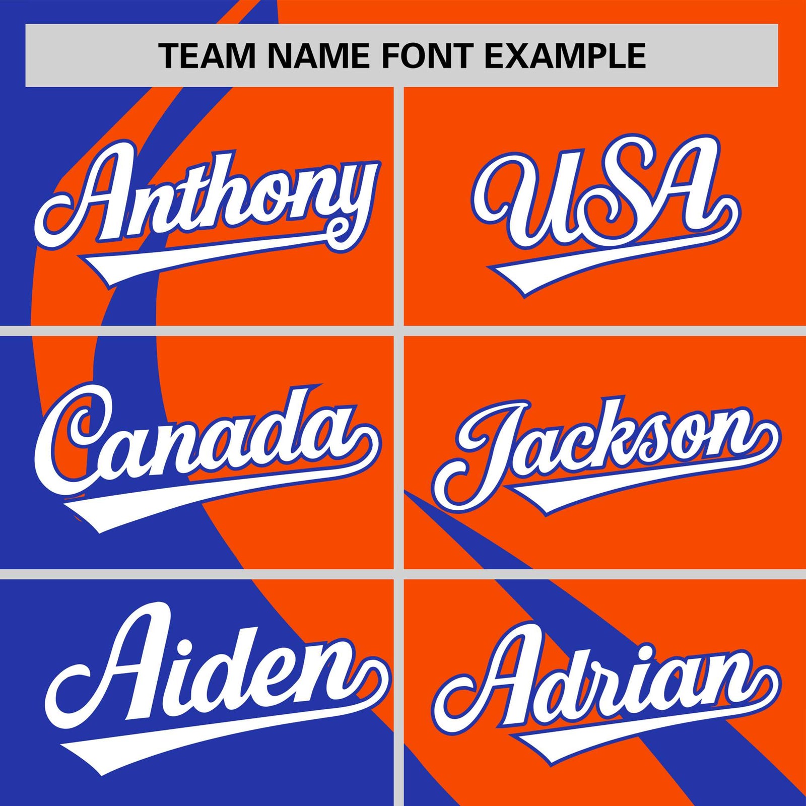 Custom Orange-Royal Blue Personalized Slanting Lump Pattern Performance T-Shirt