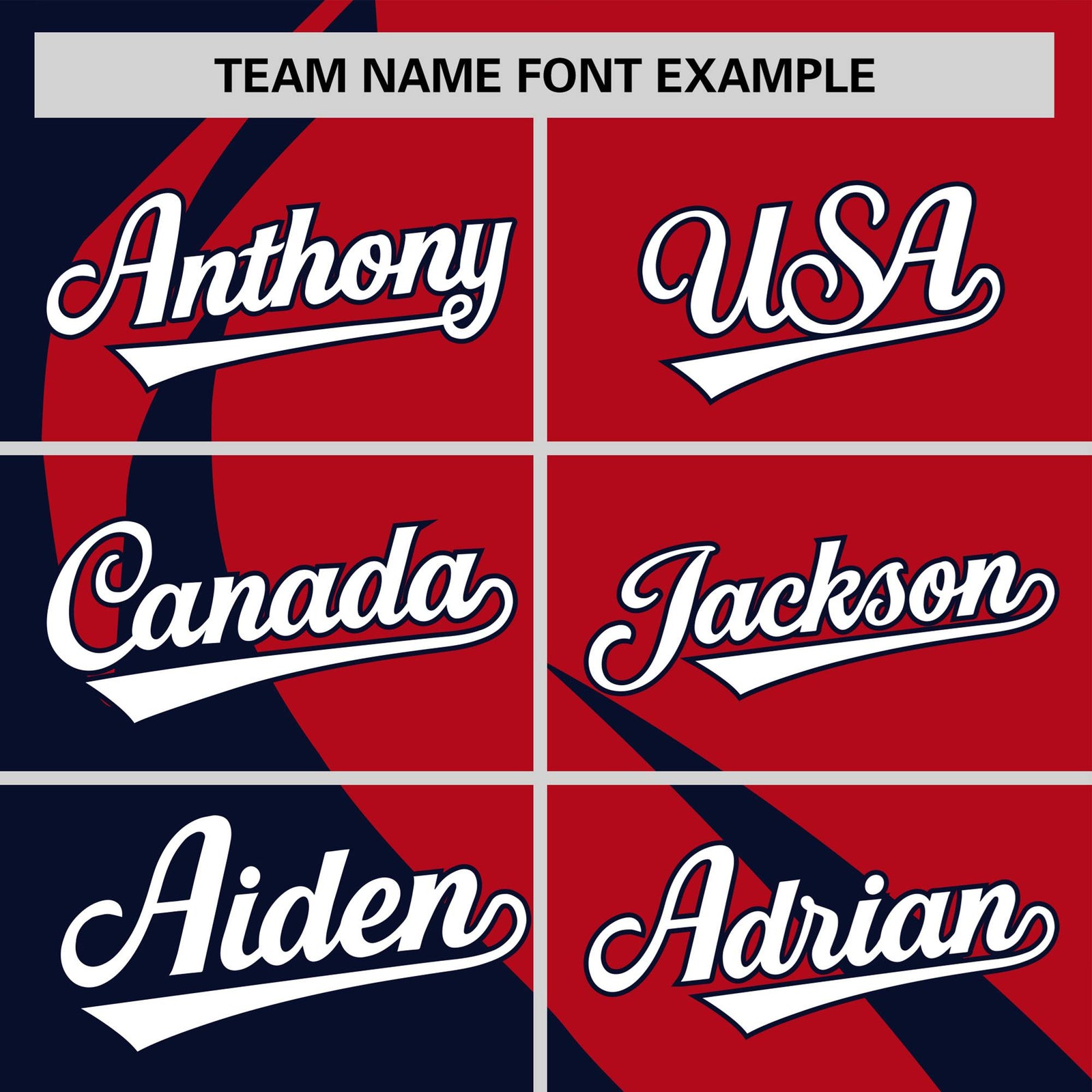 Custom Red Navy Personalized Slanting Lump Pattern Performance T-Shirt